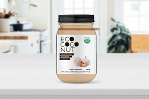 Infused Organic Virgin Coconut Oil [Garlic]